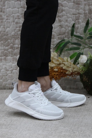 Kinetix Lıster Tx 4Fx Beyaz Gri X-Soft Yumuşak Taban Sneaker Erkek Ayakkabı 001