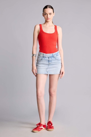 Defacto Mini Jean Şort Etek I4913ax26hsnm85 İndigo-nm85