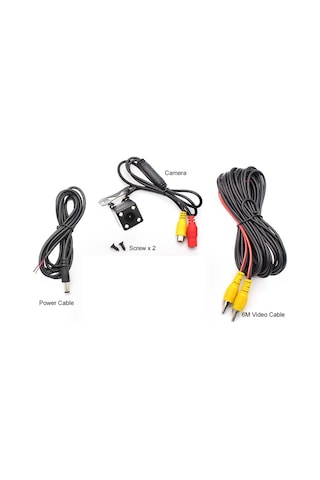 Audiomax Mx-33 Geri Görüş Kamerası Ledli Gece Görüş Park Çizgili