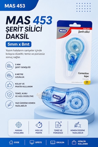 Mas Şerit Midi Daksil- 5mm-8m 453