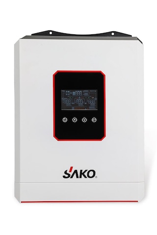 Sako 4.2kva 4.2kw 4200 Watt Tam Sinüs Şarjlı Akıllı H.v. 120a Mppt İnverter 24v-220v İnvertör 4.2kw