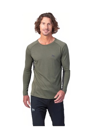 Hannah Taran L/s Uzun Kollu Erkek T-shirt Haki