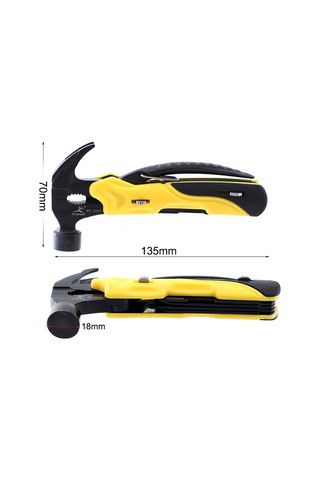 Rdeer Rt-2345 Çok Amaçlı Pense Katlanır Bıçak Açık Hava Ev Acil Durum Aracı