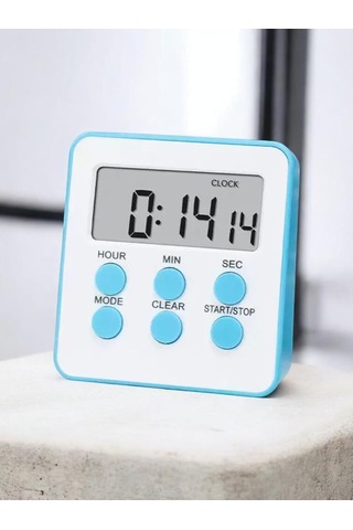 Mr Led Ekranlı Dijital Masa Saati & 2 Alarm Kademeli Kronometre Seti Alarm, Tarih, Sıcaklık Göstergeli Moder Diğer