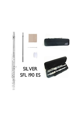 Sılver Sfl-190Es Gümüş Kaplama C Flüt (Case Dahil)