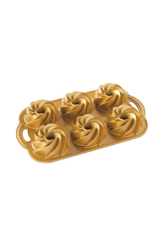 Nordic Ware Heritage Bundtlette Pan 6lı Kek Kalıbı Nw-88077 Nordic Ware Renkli