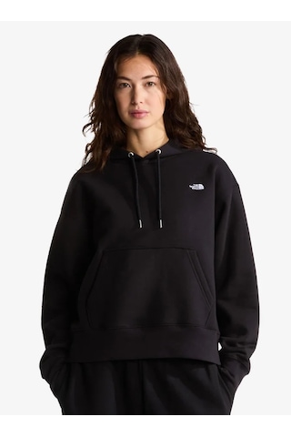 The North Face Nf0a8hbx-cqo W Essential Simple Dome Boxy Os Kadın Sweatshirt Siyah
