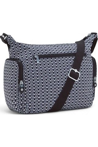 Kipling Gabb Signature Kadın Omuz Çantası Kı6525 Beyaz - Lacivert