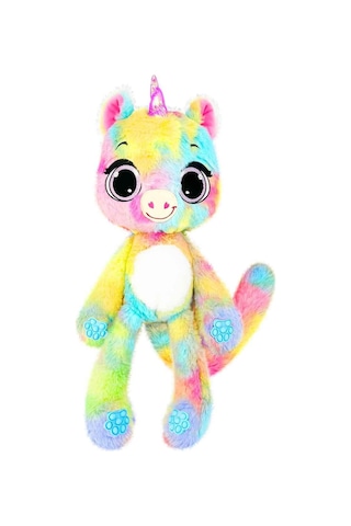 Bubble Pops Raspberry Burst Unicorn: Kokusuyla Büyüleyen Şişme Peluş Unicorn