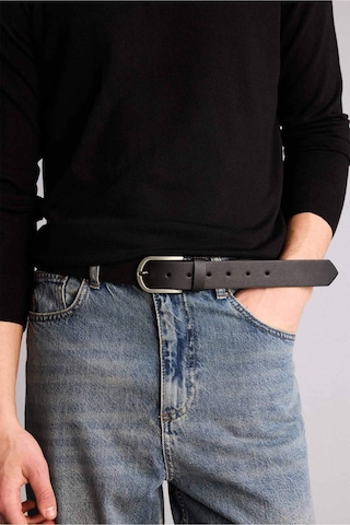 Defacto Erkek Dikdörtgen Toka Suni Deri Jean Kemeri H5071axnsbk27 Siyah-bk27