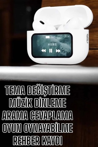 Kablosuz Yeni Nesil Bluetooth Bağlantılı Dokunmatik Ekranlı Kulak İçi Pro ..