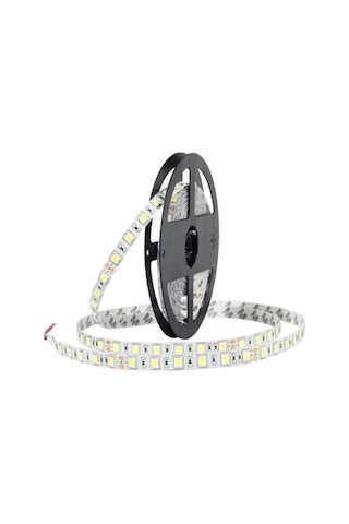 12 Volt 3 Çipli 5050 Dış Mekan IP65 Kırmızı Şerit Led M/60 Led 5 Metre
