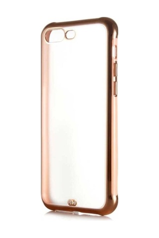 Apple Uyumlu iPhone 7 Plus Kılıf Zore Voit Kapak Pembe
