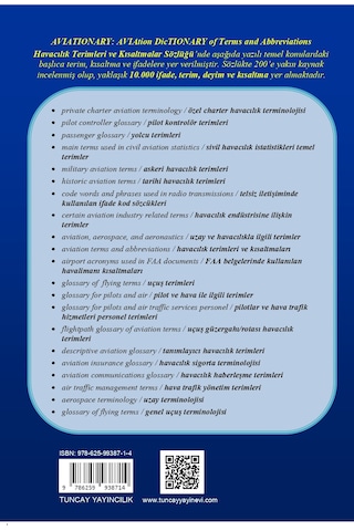 Havacılık Terimleri Ve Kısaltmalar Sözlüğü/aviation Dictionary Of