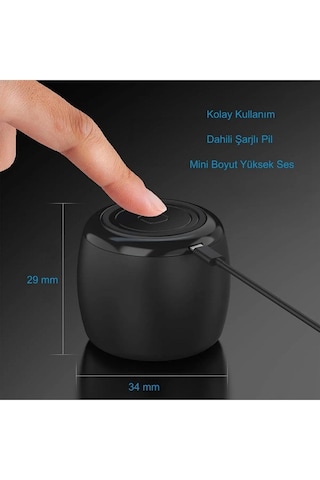 Yenilzd Ses Bombası Mini Bluetooth Hoparlör Mini Boyut Yüksek Se