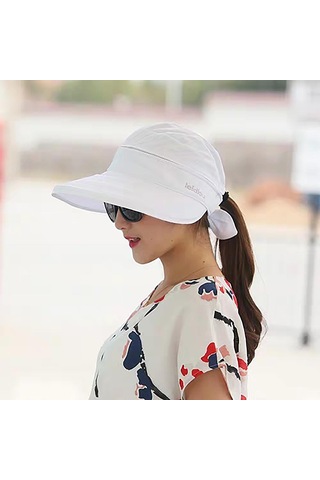 Dachuang Yaz Moda Kore Tarzı Şapka Açık Hava Plajı Güneş Koruma Tasarım Şapkası Arkadaş Aile Komşuları Hediye Light Blue
