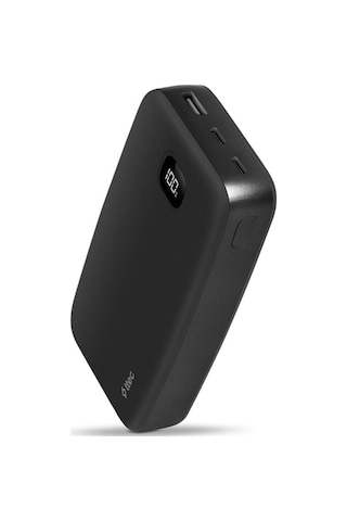 Ttec 2BB211S Chargeup Lcd 20.000 Mah Taşınabilir Hızlı Şarj Aleti Powerbank Siyah