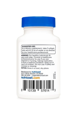 Garlic & Parsley Oil 15mg 180 Softgels - Odorless Garlic & Parsley, Gmo-free, 60 Servings