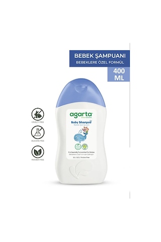 Agarta Doğal Erkek Bebek Çocuk Şampuanı Saç Ve Vücut 400 Ml Normal 87586839