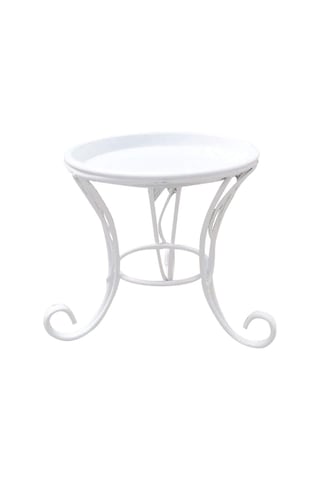 Çiçek Taburesi Metal Çiçek Standı, Avrupa Tarzı Tabure Balkon Zemin Bahçe Çiçek Saksısı Saksı Tutucu Dekor Bitki Rafı A