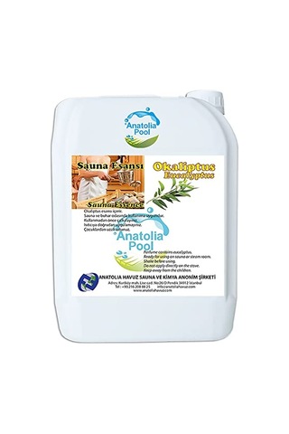 Anatolia Pool Sauna Buhar Esansı Okaliptus 5 Lt Sauna Essence Eucalyptus