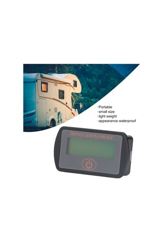 Walfront Pil Monitörü 8 63v Voltaj Test Cihazı Batarya Yüzdesi