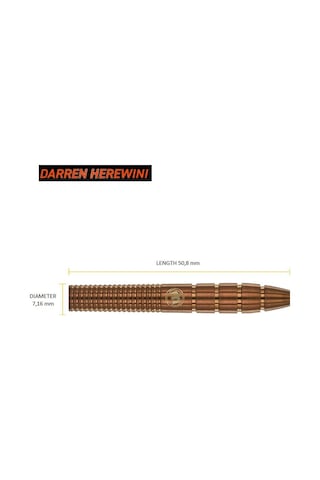 Winmau Darren Herrewini 24 Gr %90 Tungsten Dart Oku