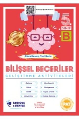 Bilişsel Beceriler Geliştirme Aktiviteleri 5. Sınıf Seti (A-B-C)