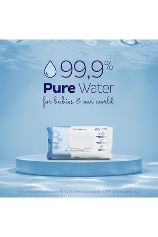 Sleepy AquaCare H2O Yenidoğan Islak Bebek Havlusu 12x50