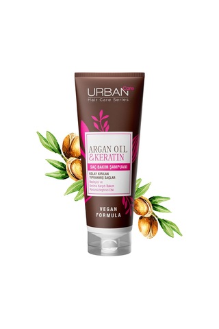 Argan Oil & Keratin Kolay Kırılan Yıpranmış Saçlara Özel Şampuan Set 3x250ml-vegan Tüm Saç Tipleri