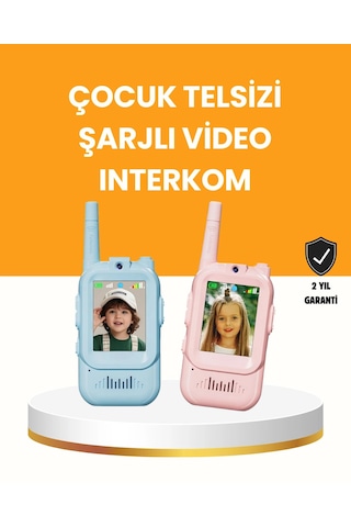 Mey İthalat Uzun Menzilli Video Walkie Talkie Eğitici Ve Eğlenceli Oyuncak