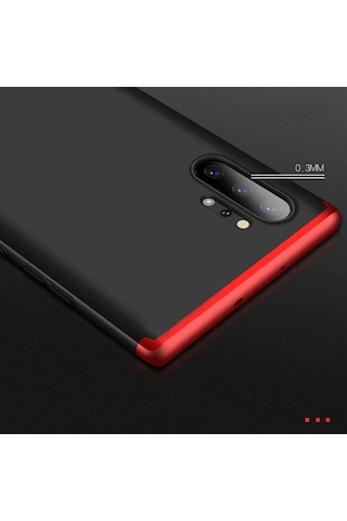 Galaxy Note 10 Plus Kılıf Zore Ays Kapak Siyah