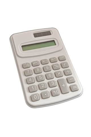 Güneş Enerjili Elektronik 8 Haneli Beyaz Hesap Makinesi Kc-888 Pembe