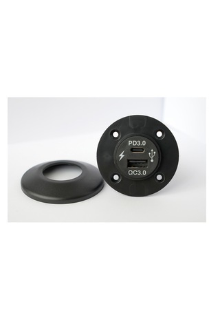 Setcom 12v-24v Usb+type C Şarj