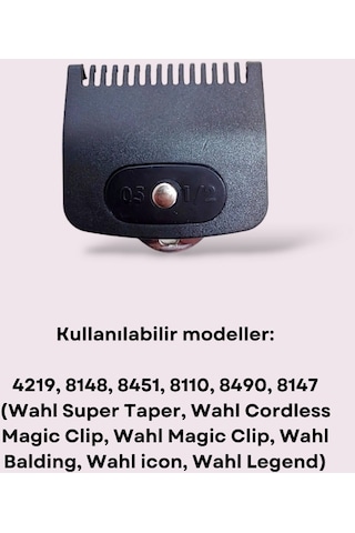 Wahl Makine Tarağı 0.5 Numara 1/2 1.5 MM