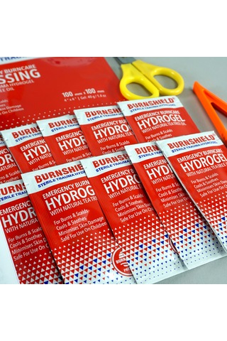 Firstplus Fp08.104 Yanık Ekstra İlk Yardım Seti Gri - Turuncu