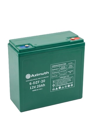 Azimuth 12v 20 Ah Amper Elektrikli Bisiklet Aküsü