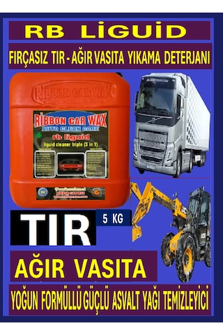 Rb Liguid Fırçasız Tır Ağır Vasıta Yıkama Şampuanı 5 Kg