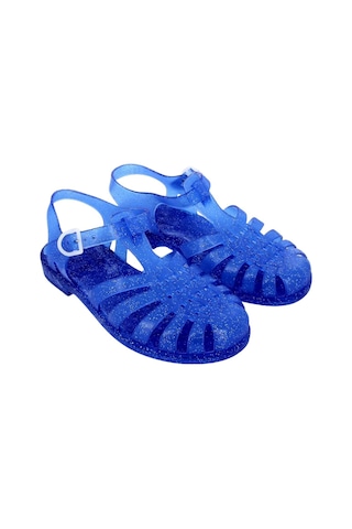 Meduse Kadın Parıltılı Mavi Sandalet Sun201- Cobalt Paillete-14628