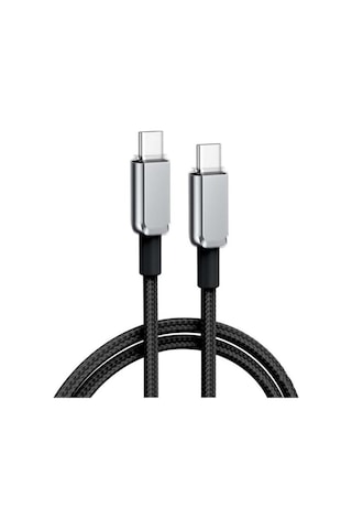 Nb-q250b 60w Pd Gan Hızlı Fast Destekli Type-c To Type-c Usb-c İp Örgülü Data Şarj Kablosu