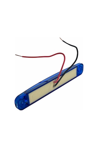 12v-24v Parmak Lamba 9-ledli Mavi 100 15 Mm