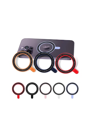 Jopus iPhone Manyetik Halka Magsafe Dönüştürücü JO-IP12 Beyaz