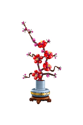 LEGO® Botanicals Erik Çiçeği 10369 – Yetişkinler için Pastel Mavi Saksi İçeren Dekoratif Çiçek Modeli Yapim Seti (327 Parça)