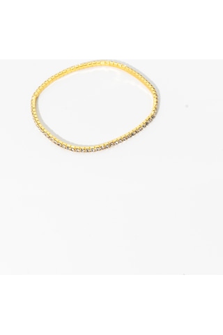 Biem Gold Renk Lastik Bileklik Gold/gümüş