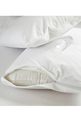 2 Adet Sıvı Geçirmez Fermuarlı Yastık Alezi