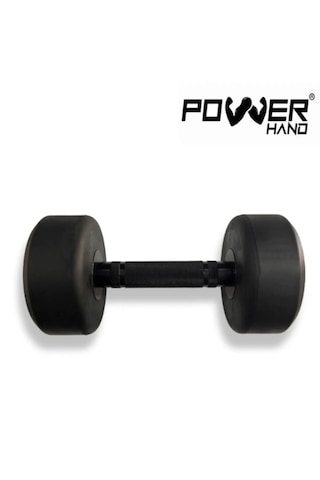 Powerhand 2,5 Kg Pro Black Series Profesyonel Kauçuk Dambıl