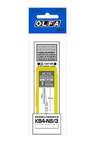 Olfa Kb4-Ns/3 Maket Bıçağı Yedeği 3 Lü