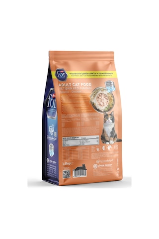 Tavuklu Yetişkin Kedi Maması Tüy Yumağı Kontrolü Ve Hassas Sindirim 1.5 Kg