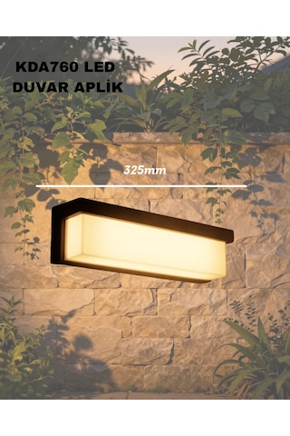 K2 Kda760 Led Duvar Aplik 20w 3000k Gün Işığı