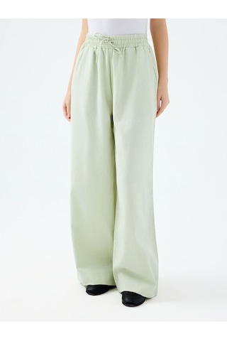 Regular Fit Kadın Pantolon Mint Yeşili